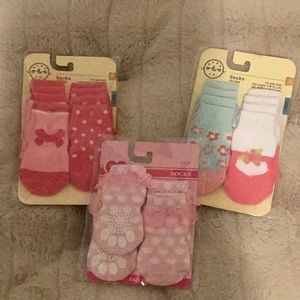 NWT  Pet Socks 🎀🐶 3 package of socks